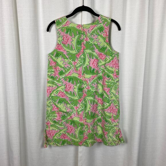 Lilly Pulitzer Vintage White Label Musical Monkeys Sleeveless Shift Dress Sz.14 - Picture 6 of 10